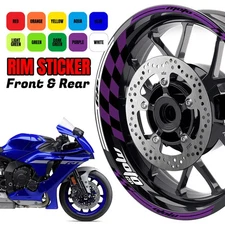 For Kawasaki Z900 17-24 23 22 21 20 GP01 17 inch Wheel Rim Stickers Decal