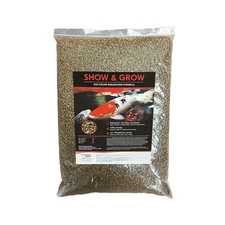 HALF OFF PONDS Show & Grow Koi & Goldfish 5mm Food Pellets – 5 lbs Bag