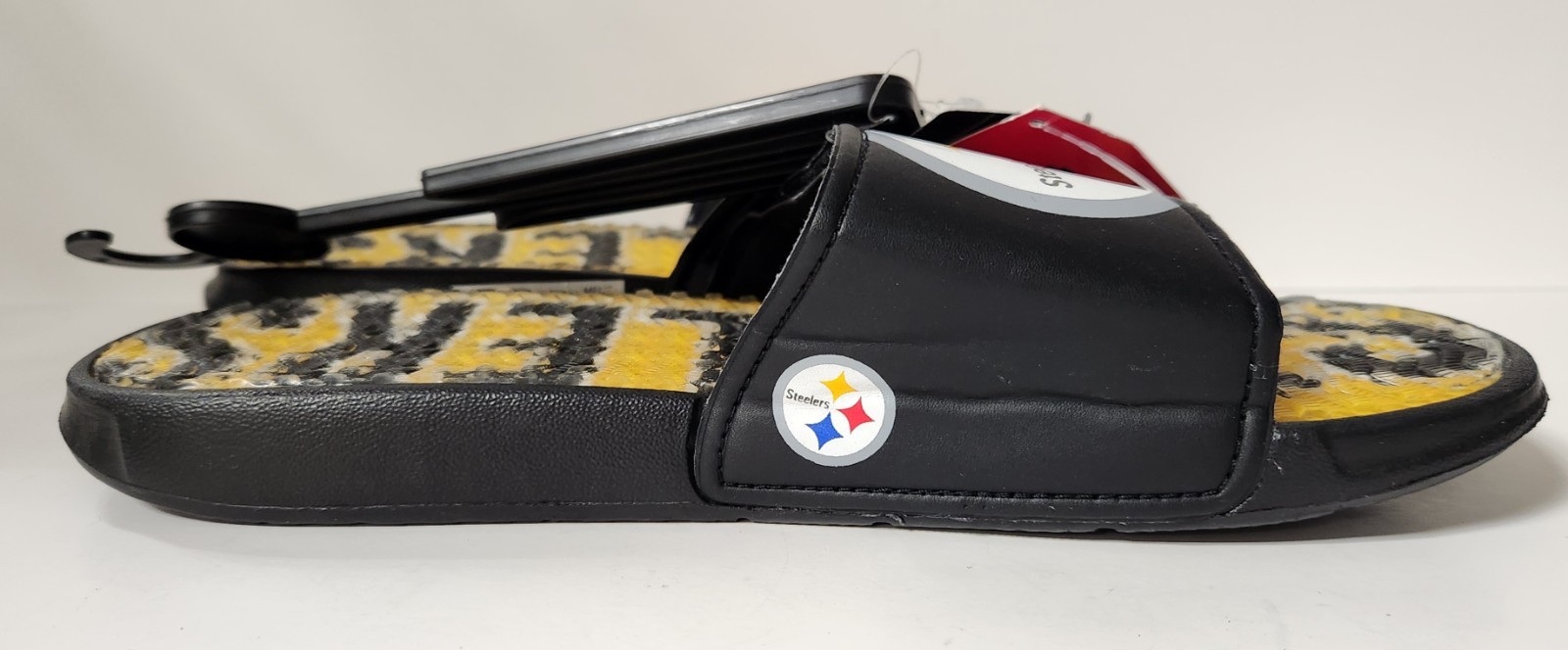 FOCO NFL Pittsburgh Steelers Men’s Slide Sandals (Size 9-10) – New with Tags - Thumbnail 5