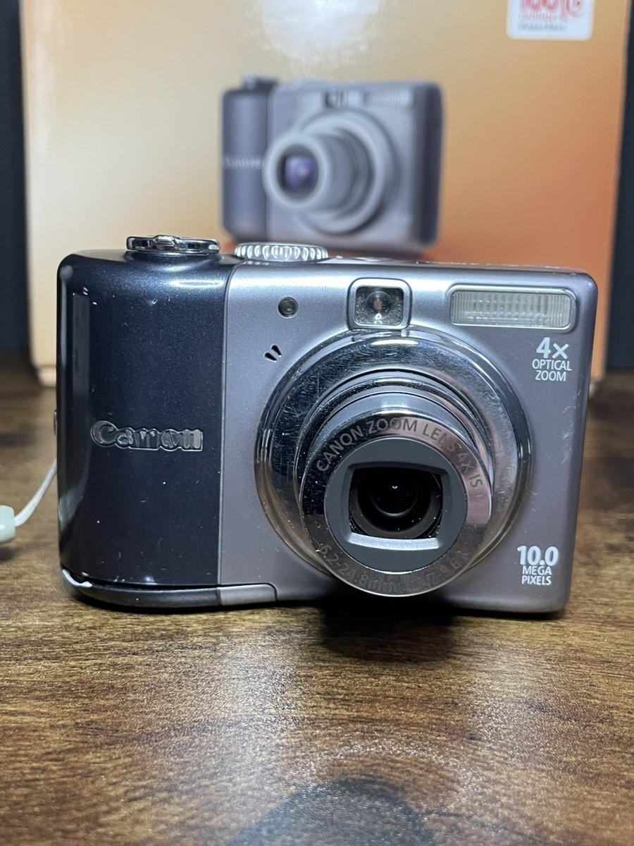 Canon PowerShot A1000 IS 10.0MP Digital Camera - Gray 13803100921