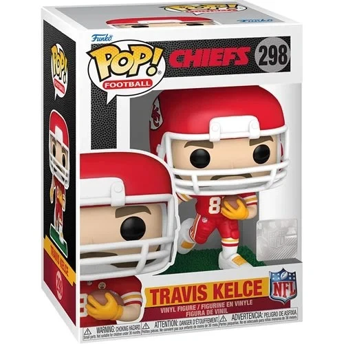 TRAVIS KELCE 298 - KANSAS CITY CHIEFS - FUNKO POP - BRAND NEW - NFL 83910