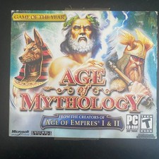 Age of Mythology PC CD-ROM 2006 Game of the Year Windows Strategy Microsoft
