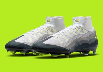 Nike Zoom Mercurial Superfly 10 Elite AM 95 SE FG Neon Grey HV9916