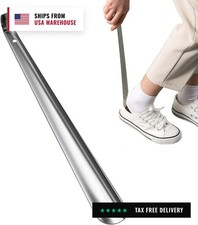 Shoe Horn Long Handle for Seniors,16.5" Long Metal Shoehorns for Men Women Kids,