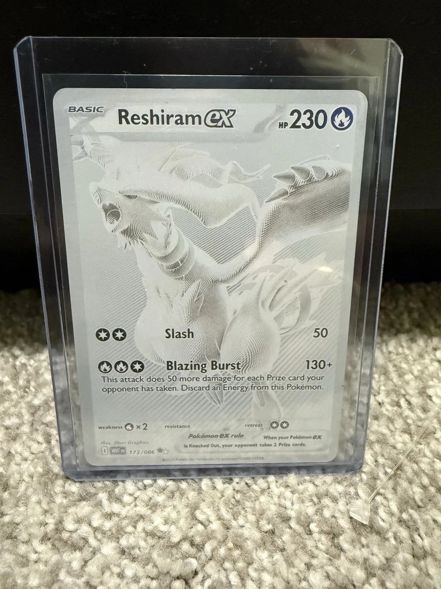 Reshiram Holo Pokémon TCG Individual Collectible Card Game Cards