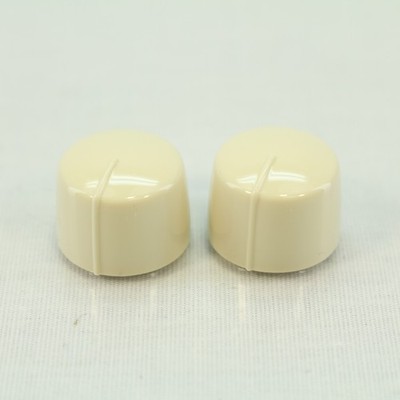 2 Cooper Almond Replacement Knobs for Rotary Combo Fan Control Dimmer RKRC-A-BP