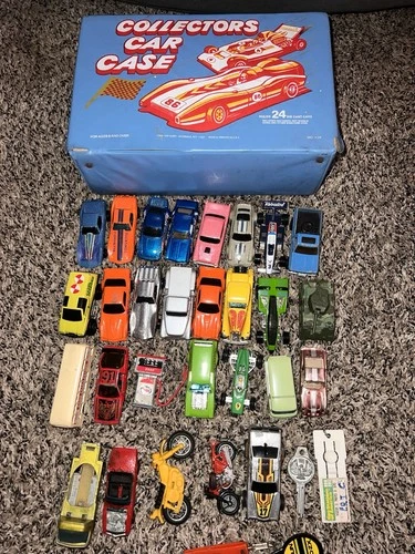 Hot Wheels & Matchbox Vtg Mixed Black Walls Lot Cars & Trucks 27 Total Red Lines