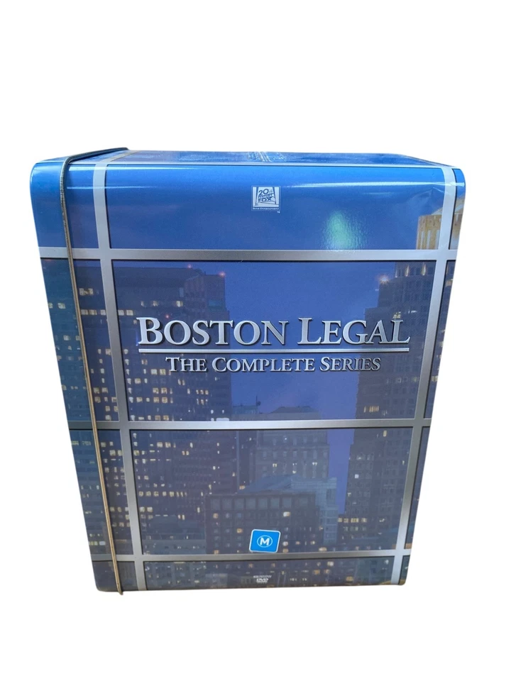Boston Legal | The Complete Series Tin DVD Box Set Seasons 1-5 Region 4 2000s - Image 4 of 4