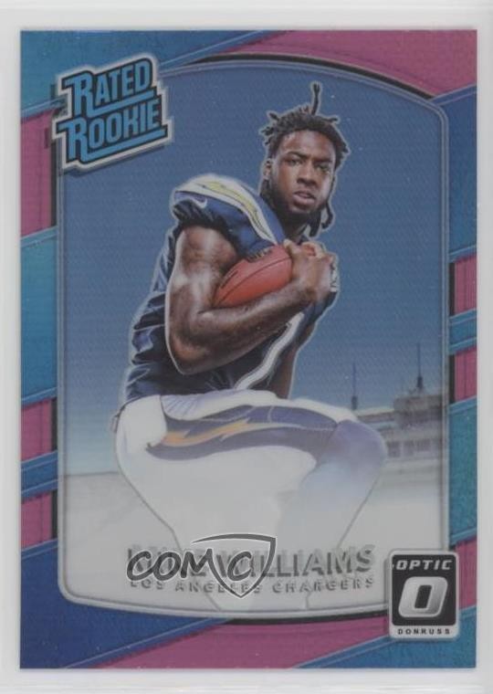 2017 Donruss Optic Rated Rookie Pink Prizm Mike Williams #174 Rookie RC 09o1