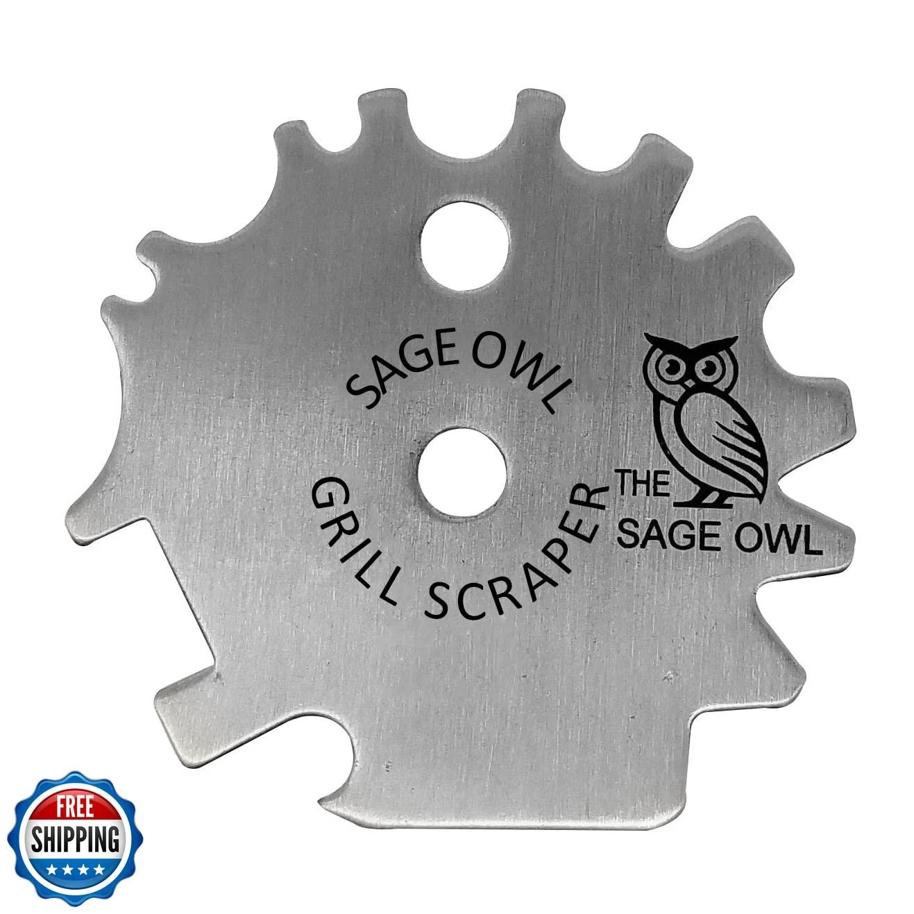 Sage Owl BBQ Grill Scraper