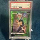 2024 Prizm Drake Maye Neon Green Pulsar #329 PSA 9 MINT
