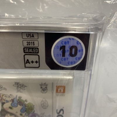 RARE 10.0 A++ Yo-Kai Watch Yokai (NEW Nintendo 3DS, 2015) WATA 10 Factory Sealed