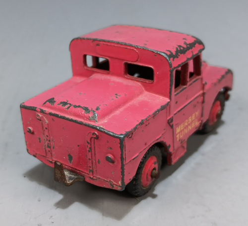 Dinky No. 255, Mersey Tunnel Land Rover Police Truck, Original - Picture 4 of 5