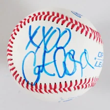 Cat Cora Signed Baseball Iron Chief - COA JSA