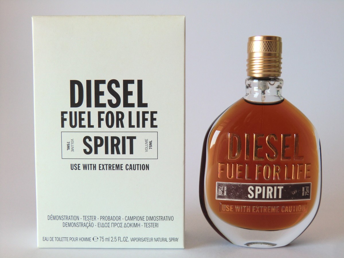 Diesel Fuel For Life SPIRIT Pour Homme 75ml - 2.5 Oz NIB T Boxed