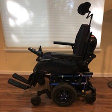Quantum Q6 Edge 3 Power Wheelchair with TiIt Leg Lift