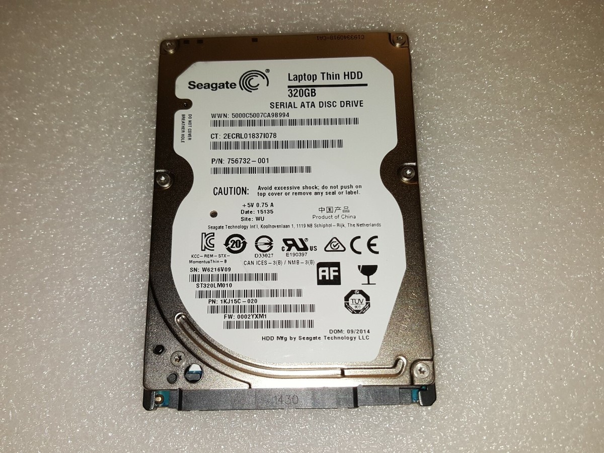 Dell Inspiron 17R 5721 Laptop 320GB SATA Hard Drive - Windows 10 