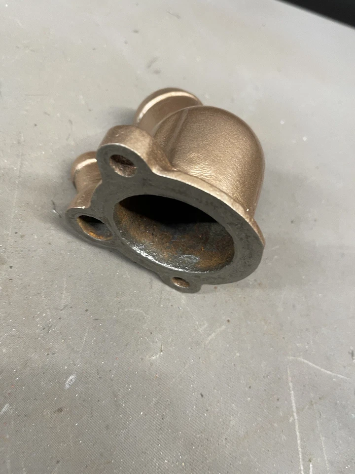 1964-1971 Oldsmobile Cutlass F85 442 Thermostat Housing Water Neck Ninety Eight - Image 4 of 4