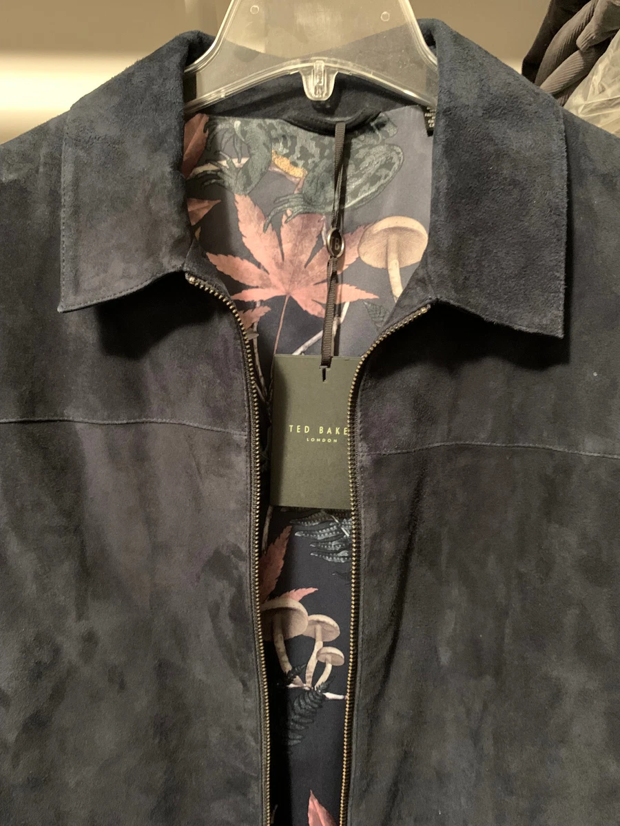 Ted baker suede jacket sale