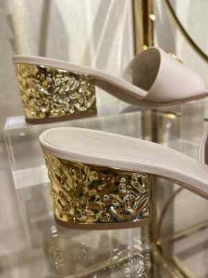 Tory Burch Everly 55mm Leather Heel Block Sandal | eBay