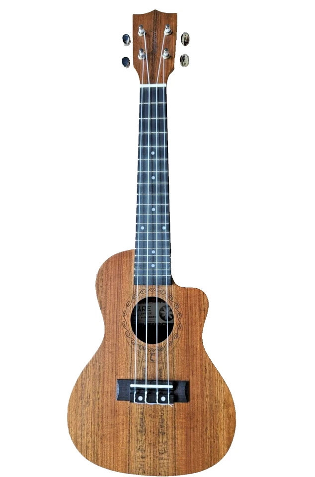 Ukelele de concierto, enredo modelo TWT12E tiare electroacústico, sintonizador incorporado Foto 4 de 4