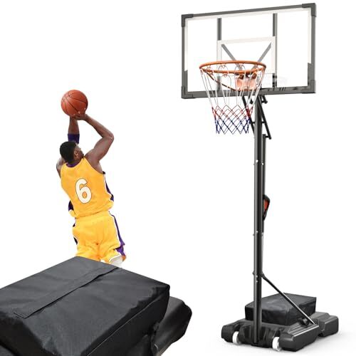 Basketball Hoop Outdoor 10 FT Height Adjustable Basketball Goals Systems hoop 