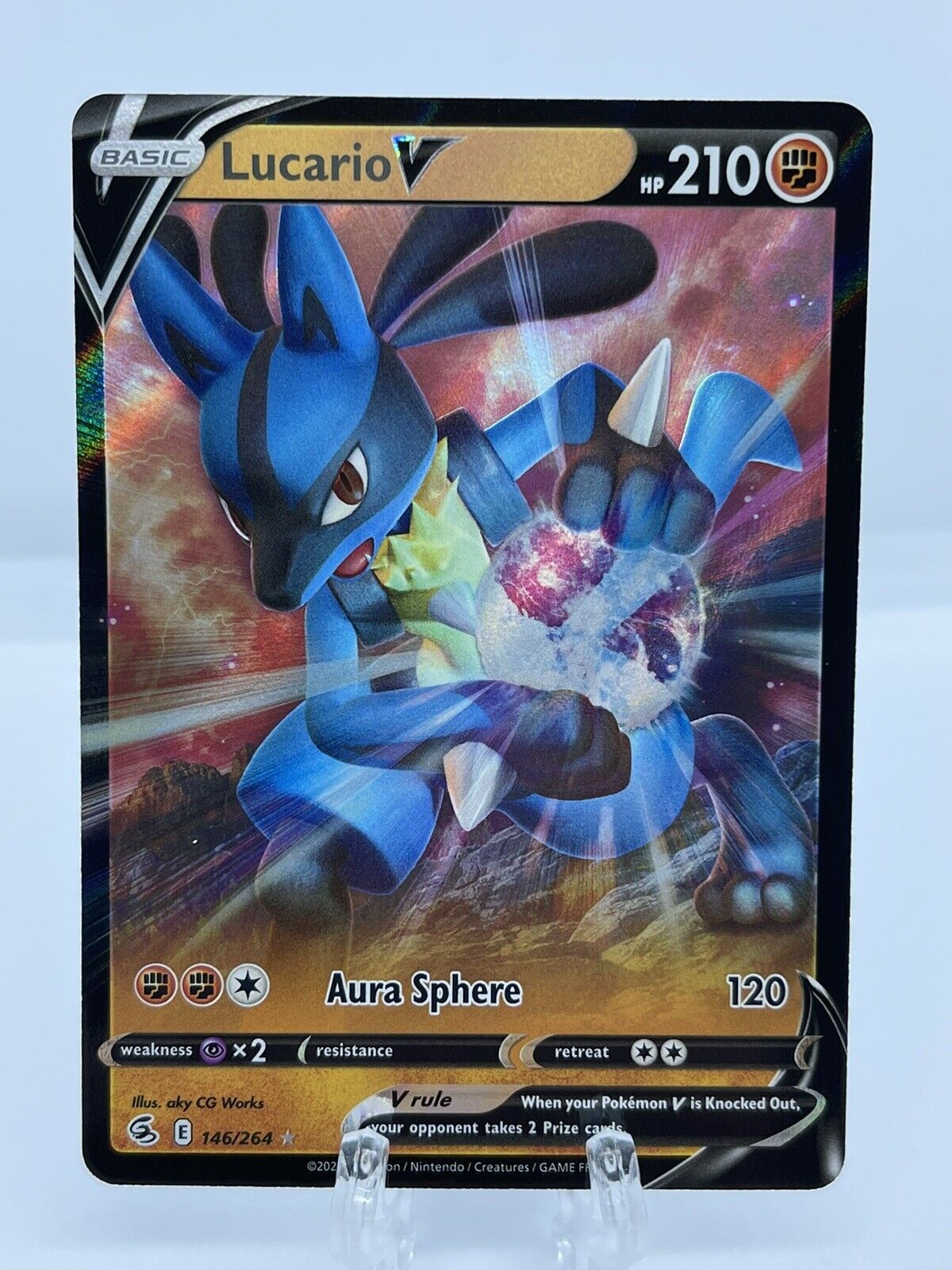 Lucario-V (#27/073) - Epic Game - A loja de card game mais ÉPICA do Brasil!