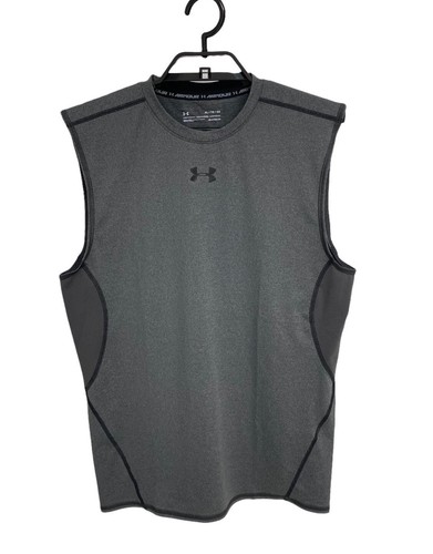 armour Ropa Deportiva Compresión Gris sin Mangas Talla XL eBay