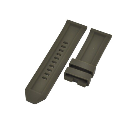 26mm Green Rubber Watch Strap For Diesel Bamf DZ7367 | eBay