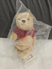 RARE 8" TALL STEIFF WINNIE THE POOH 18 MOHAIR BEAR NEW W/ TAG