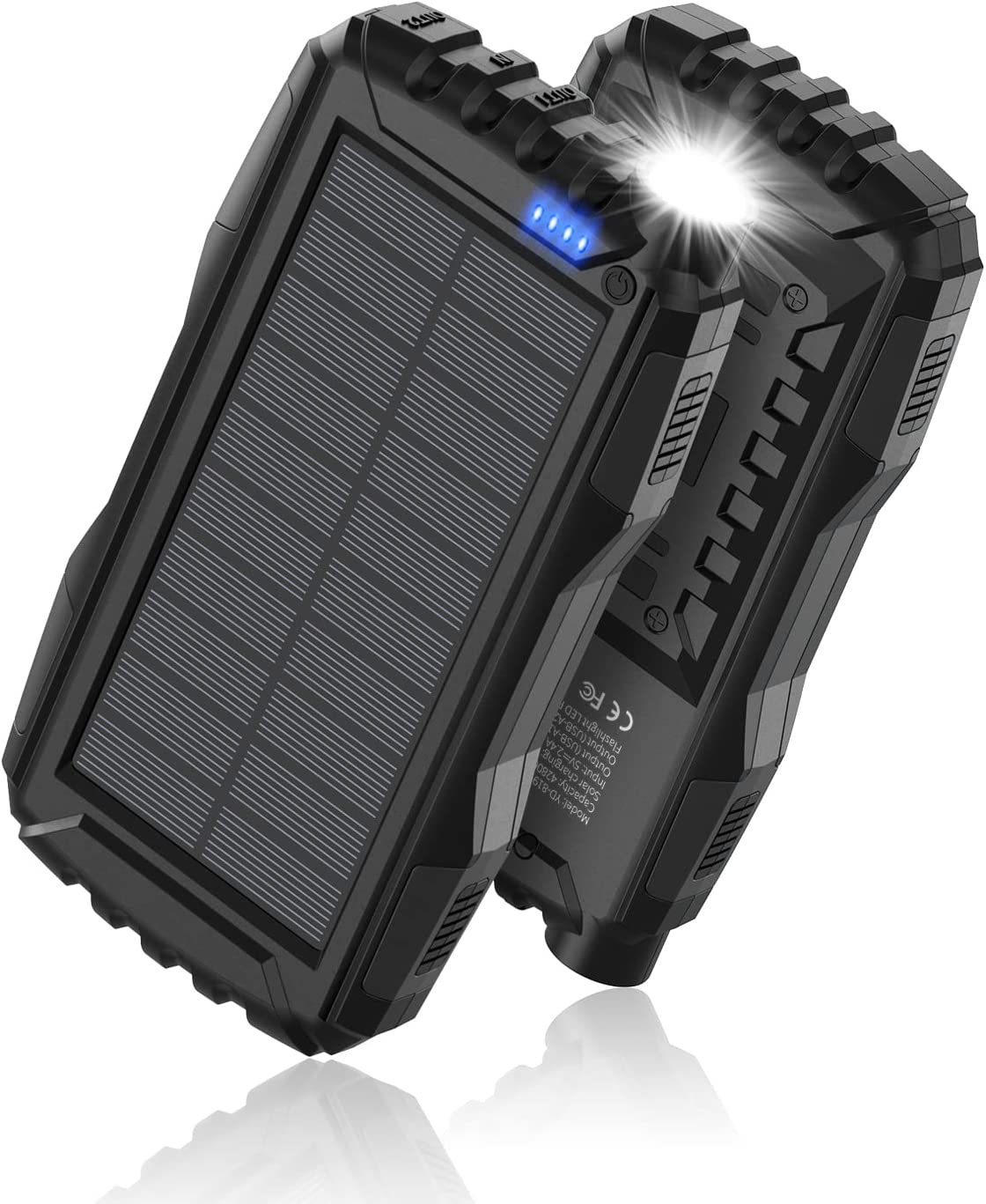 Power-Bank-Solar-Charger - 42800Mah Portable Charger,Solar Power Bank,External B
