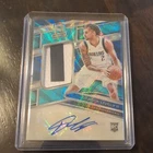 2023-24 Panini Spectra - Rookie Patch Auto #243 Dereck Lively  4/20