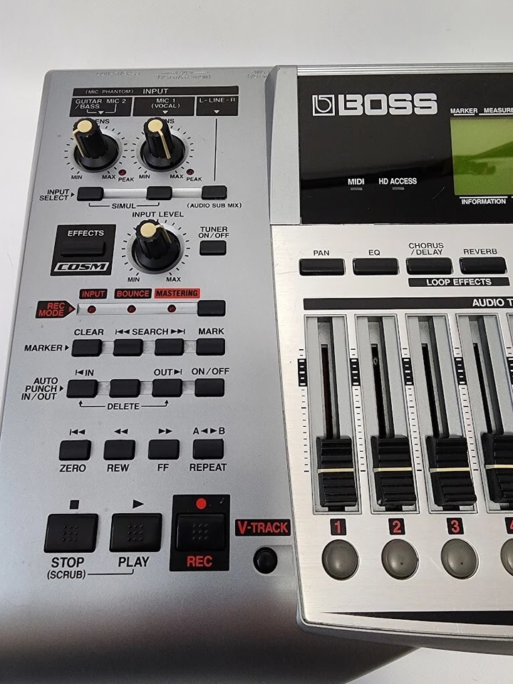 Boss BR-1180 CD Digital Recording Studio Multi Track Recorder  - Image 3 of 4