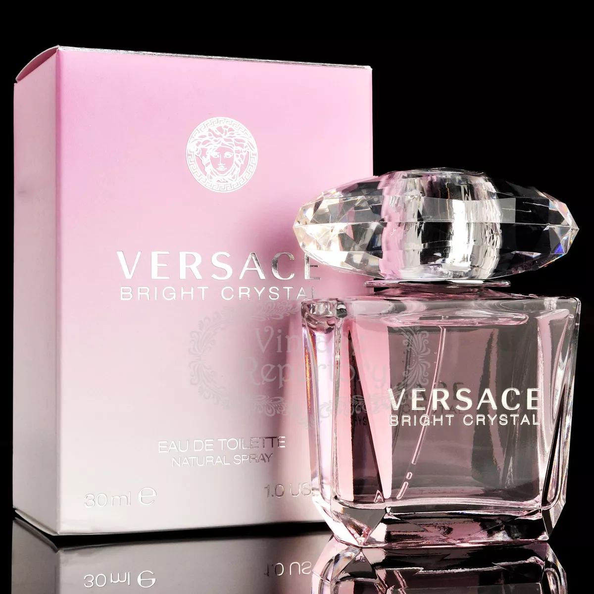 Versace Bright Crystal Eau De Toilette Spray, Perfume for Women, 3 oz 