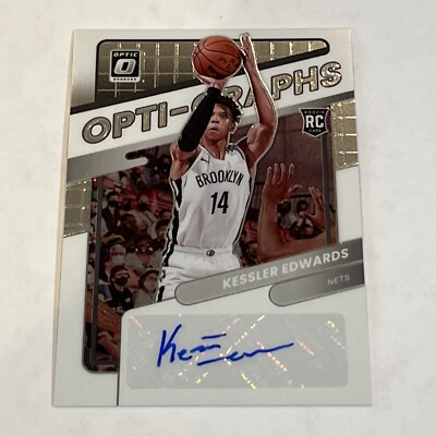 Kessler Edwards /99 2021-22 Optic Opti-graphs Rookie Auto