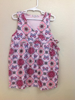 Berry' berry Girl Velour Dress Size Euro 110 US 5 Sleeveless