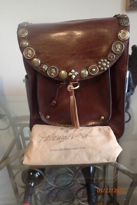 Patricia Nash Renaissance Coin Jovanna Backpack Chestnut  display picture 3