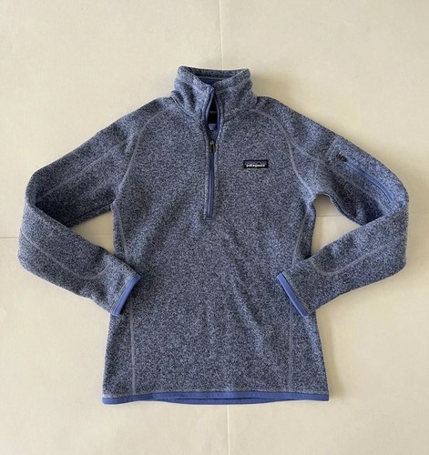 Sweater Quarter-Zip Fleece Pullover Sz 
