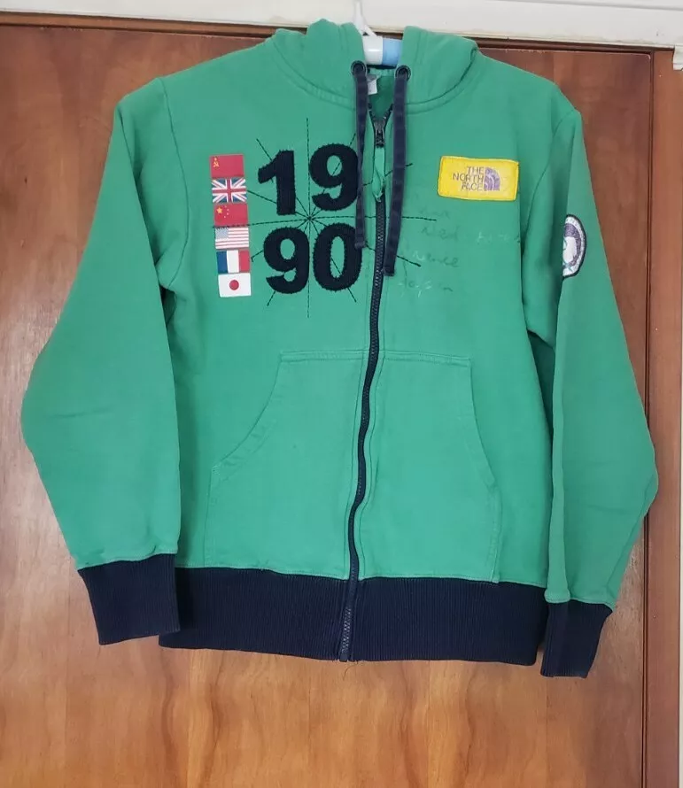 Vintage NORTH FACE 1990 TRANS-ANTARTICA Expedition Hoodie Jacket Men's Small