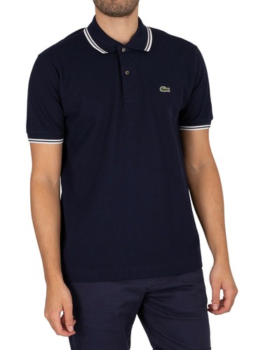 Lacoste Men's Logo Polo Shirt, Blue | eBay