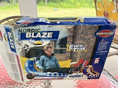 Sports Stuff Nordic Blaze Downhill Winter Inflatable Snow Tube Rider Sh5 - Image 1 of 3