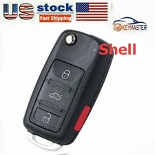 Remote Key Shell Case Fob For Vw Volkswagen Touareg 2004-2011 Kr55wk45022 3b Remote Key Shell Case Fob For Vw Volkswagen Touareg 2004-2011 Kr55wk45022 3b