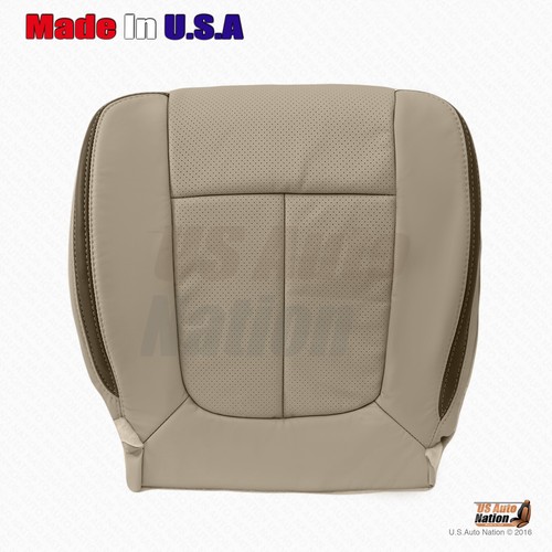 2009 Ford F150 Platinum Edition Driver Bottom Perforated Leather Seat