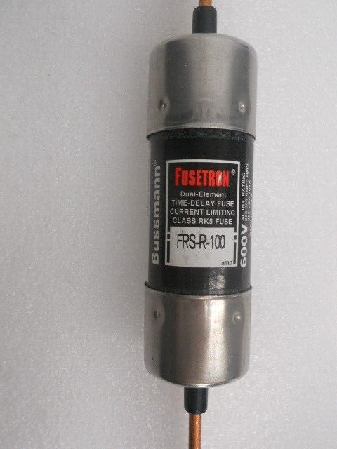 New Bussmann FRS-R-100 100 Amp Fuse Class RK5 600 Volts | eBay