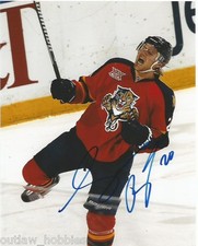 Florida Panthers Sean Bergenheim Signed Autographed 8x10 Photo COA A