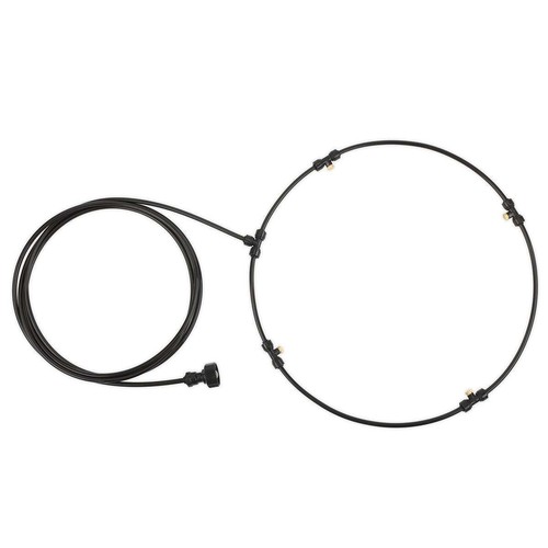 10 FT Hose Outdoor Patio Water Misting Cooling System Fan MisterNozzles Set - Picture 10 of 12
