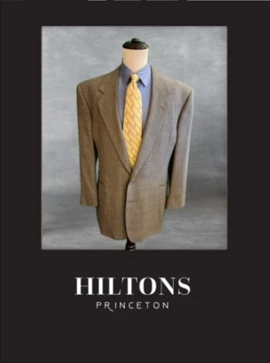 NICK HILTON Men's 100% Wool Sport Coat Green "Tweed-Blend" 46L NWT - Image 1 of 4