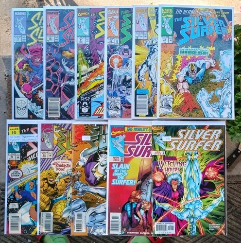 Silver Surfer (Bd. 2) LOT: 18 22 51 68 71 73 81 95 114 133 135 (1988 - 1998)