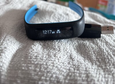 iFit Vue Fitness Tracker  - Black Blue -Heart Calorie Monitor
