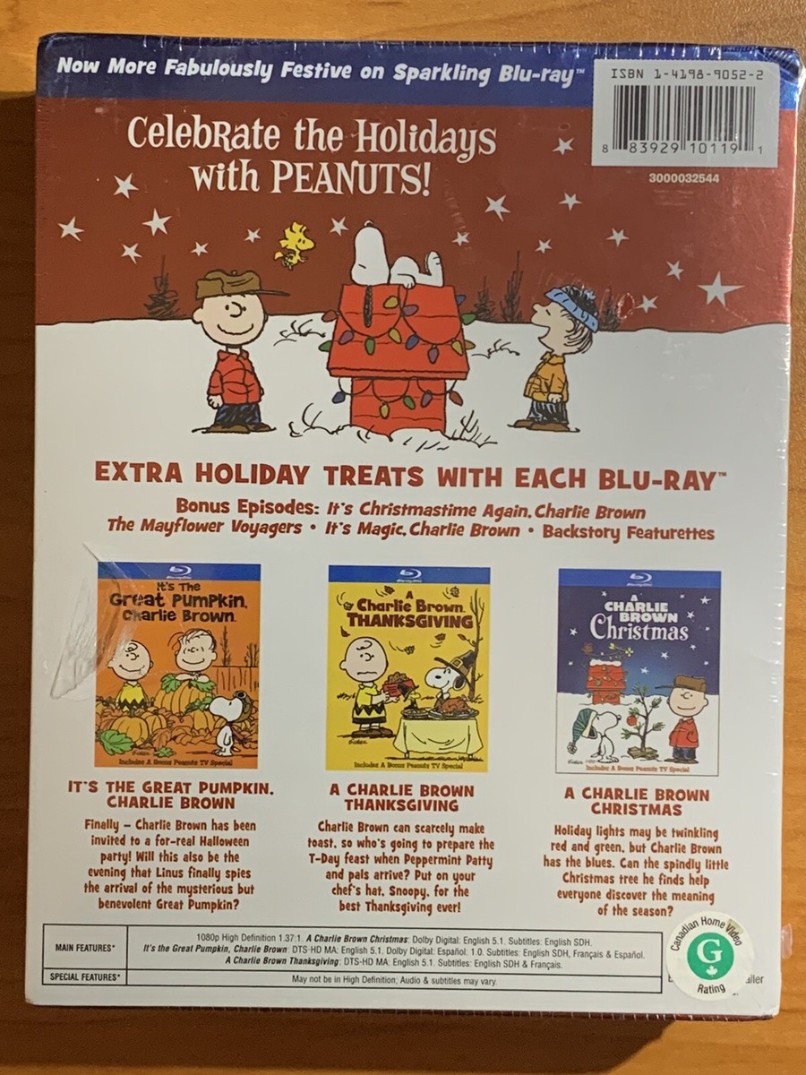 Peanuts Deluxe Holiday Collection Charlie Brown (Blu-ray DVD